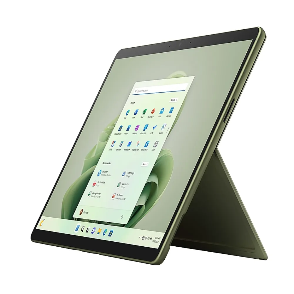 Surface Pro 9 13" Tablet, Intel Core i7-1255U Evo, 16GB Memory, WiFi, 256GB SSD, Windows 11 Home, Forest (QIL-00052)<Microsoft Outlet