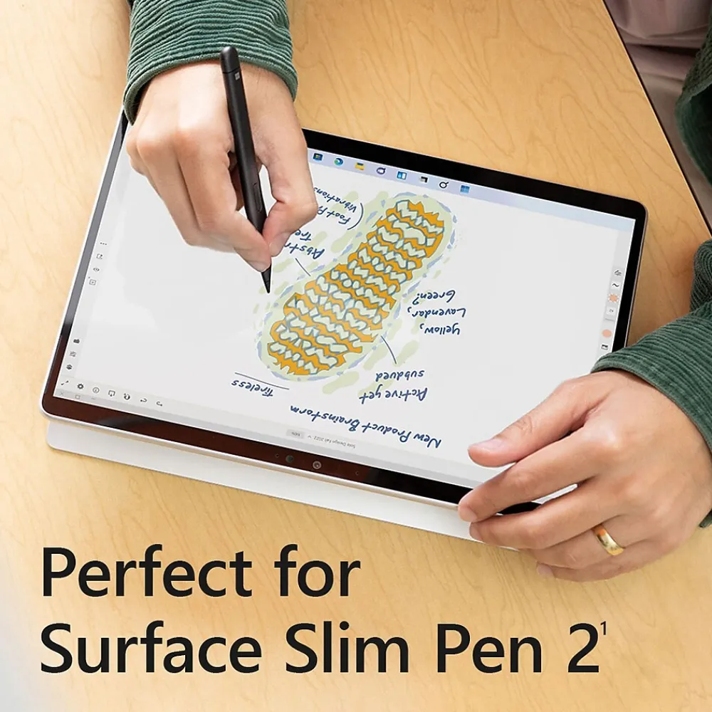 Surface Pro 9 13" Tablet, Intel Core i7-1255U Evo, 16GB Memory, WiFi, 256GB SSD, Windows 11 Home, Platinum (QIL-00001)<Microsoft Clearance