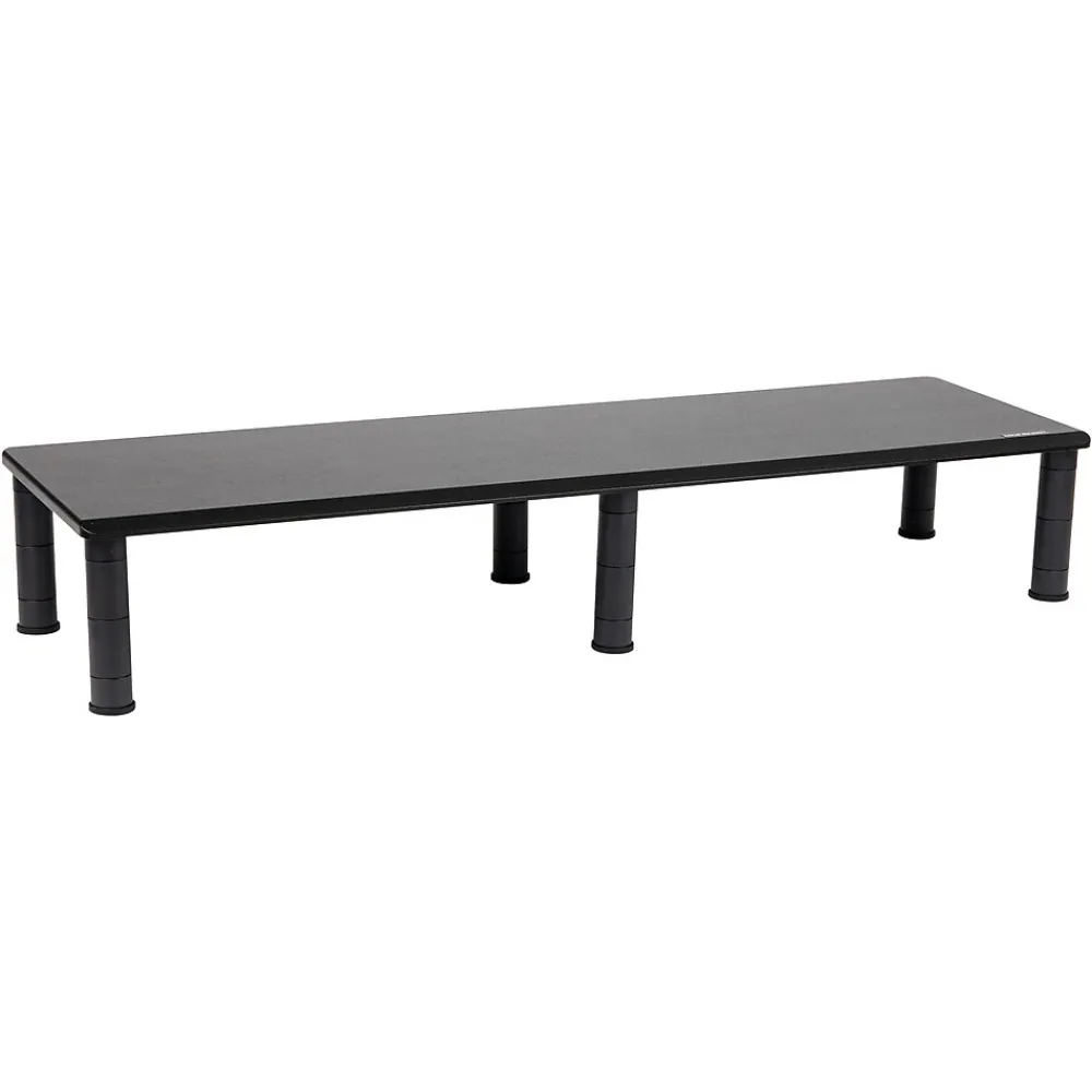 New Mind Reader Adjustable Dual Monitor Stand, Black (DUBMO-BLK)