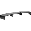 Hot Mind Reader Adjustable Dual Monitor Stand Desktop Organizer, Black (MDFMOND-BLK)