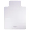 Chair Mats*Mind Reader Carpet Chair Mat with Lip, 36" x 48'', Low-Pile, Clear (OFFCMAT-CLR)