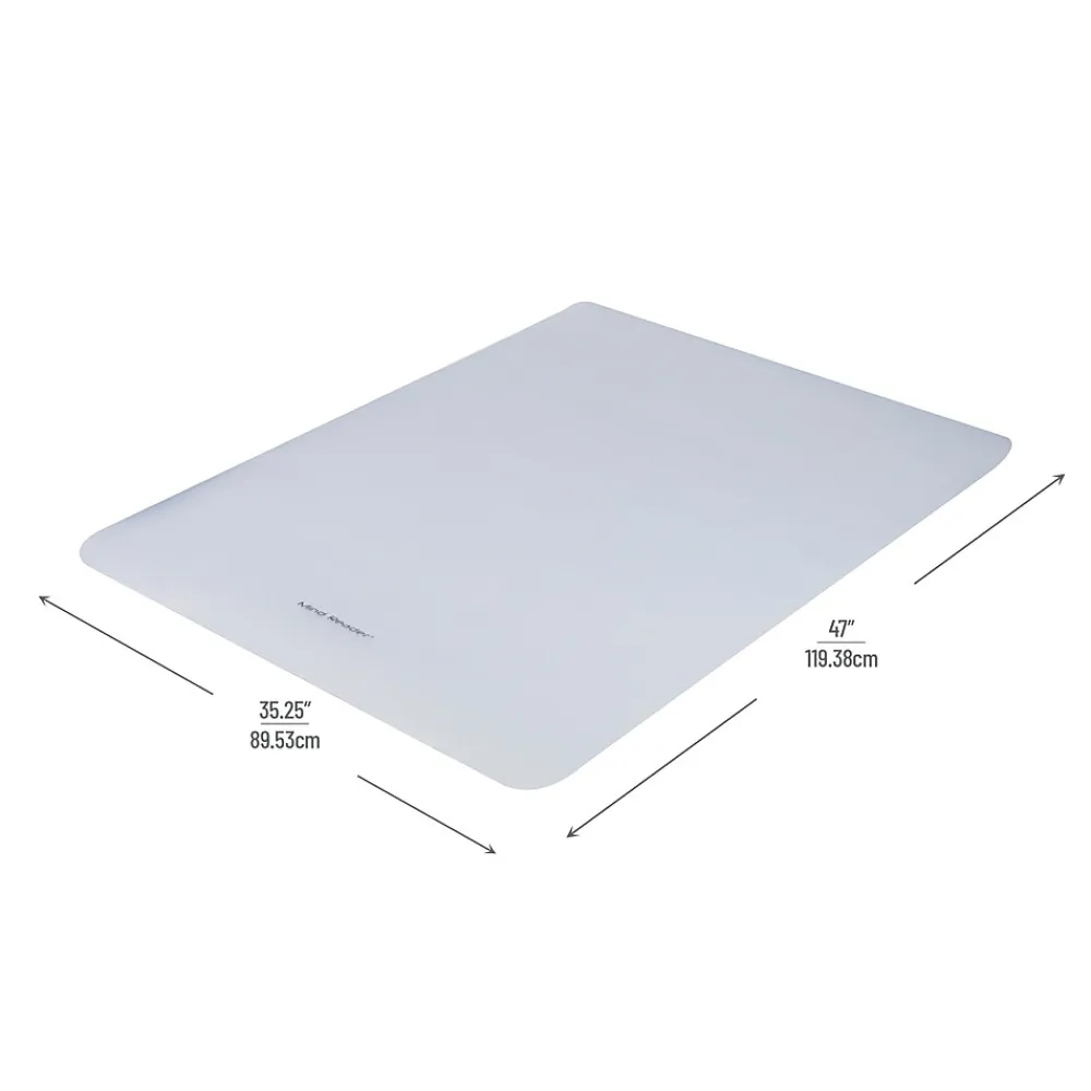 Chair Mats*Mind Reader Hard Floor Chair Mat, 35" x 47'', Clear (FLCREC-CLR)