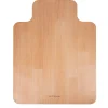Chair Mats*Mind Reader Hard Floor Chair Mat with Lip, 36" x 48'', Brown PVC (WDOFFCMAT-BRN)