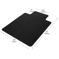 Chair Mats*Mind Reader Hard Floor Chair Mat with Lip, 36