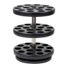 Mind Reader Plastic 3-Tier Single Serve Pod Carousel, 45 Pod Capacity, Black (PODSUS45-BLK)