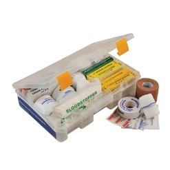 MobileAid EASY-ROLL Modular Trauma First Aid Station with BleedStop Compact 100 BLEEDING CONTROL & Gunshot Wound Kit (31500)