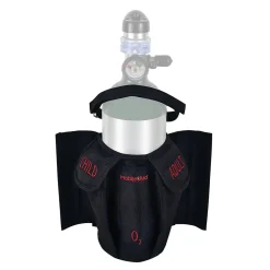 MobileAid Trauma BLS (Basic Life Suppport) EASY-ROLL Modular First Aid Station with Oxygen Tank Holder & AED Strap (31580)