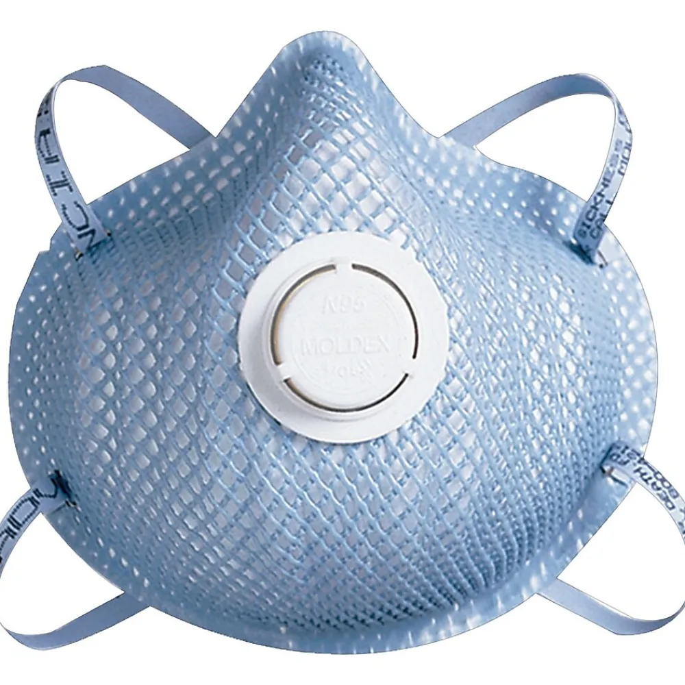 Moldex ® Particulate Respirator, N95, Non-Oil Based Particulates, Medium/Large, 10/Box