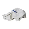 Cotton Cleaning Wipers, 18" x 15", White, 125 Wipers/Box (A&B WIPER SUPPLY)<Monarch Brands Outlet