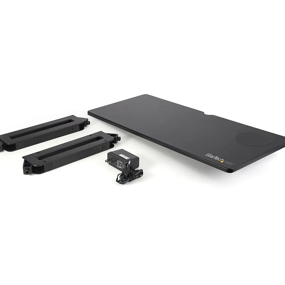 Sale StarTech Monitor Riser Stand with Wireless Charging Pad - 15W Qi Charger for Phone - Height Adjustable Computer Monitor Riser for Desk