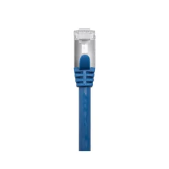 Monoprice Entegrade Series 10 ft. Cat7 Double Shielded (S/FTP) Ethernet Patch Cable, 26AWG, Blue (13661)