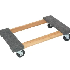 Monster Trucks ® 4-Wheel Piano Wooden Carpeted Dolly
