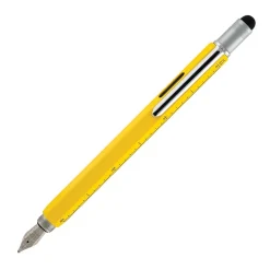 Pens|Monteverde One Touch Fountain Pen, Medium Point, Black Ink (MV35231)