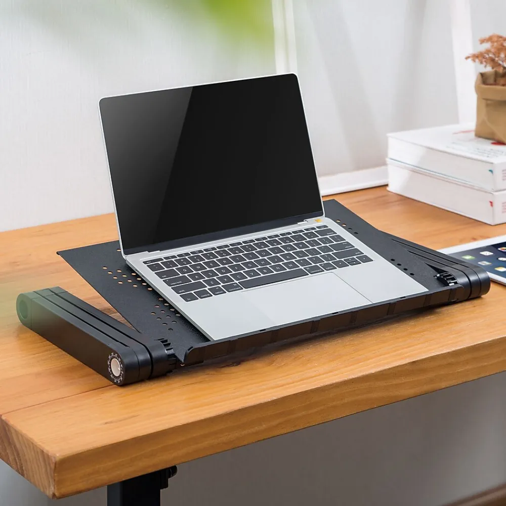 Adjustable Vented Aluminum Laptop Stand (MI-7210)<Mount-It!