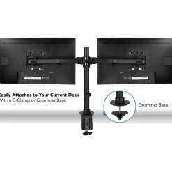 New Mount-It! Dual Monitor Desk Mount for 13