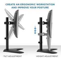 Clearance Mount-It! Single Monitor Mount Desk Stand For 22