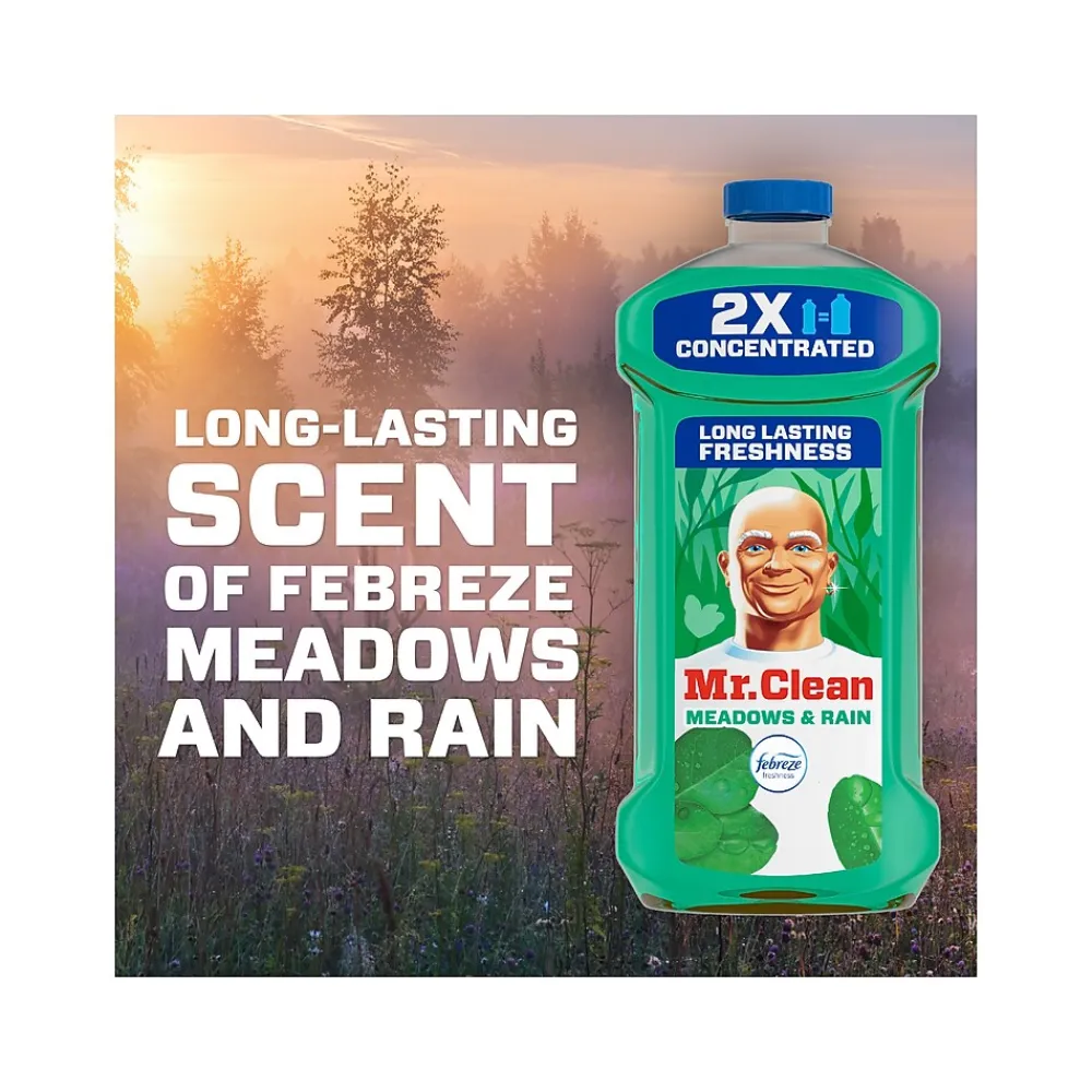 Multi-Surface Cleaner, Febreze Meadows & Rain Scent, 64 Fl. Oz. (10725)<Mr. Clean Outlet