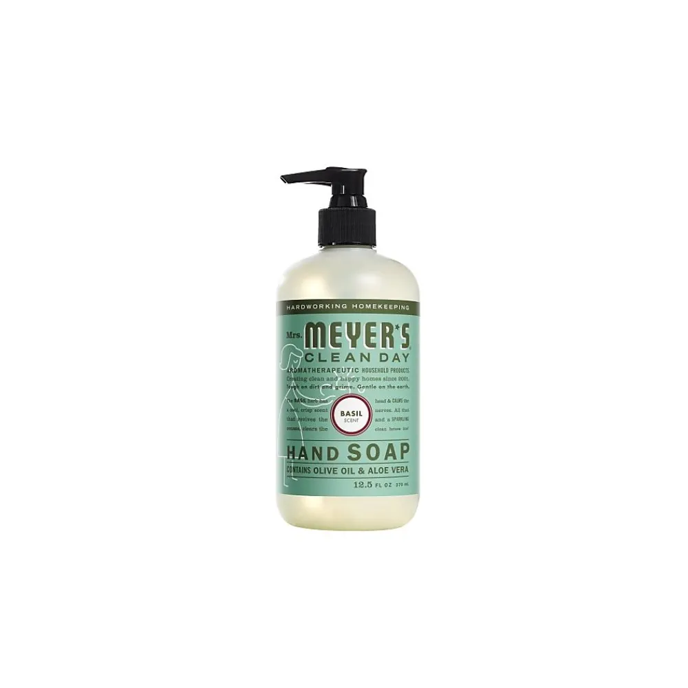 Mrs. Meyer’s Clean Day Liquid Liquid Hand Soap, Basil Scent, 12.5 oz (651344)<Mrs. Meyer's Discount
