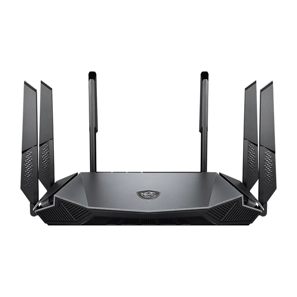 MSI RadiX AX6600 Tri Band MU-MIMO WiFi 6 Gaming Router, Black (RADIXAX6600)