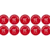 National Marker Temp-Step™ Floor Decal, "Please Wait Here," 8", Red/White, 10 (WFS82A10)