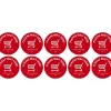 National Marker TexWalk® Floor Decal, "Please Wait Here," 8", Red/White, 10 (WFS82TX10)