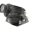 National Marker Virtual Sign: Social Distancing Projector, Please Practice 6ft Social Distance, Aluminum, 6.7" x 9.25", Black