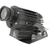 National Marker Virtual Sign: Social Distancing Projector, Please Wait Here, Aluminum, 6.7" x 9.25", Black