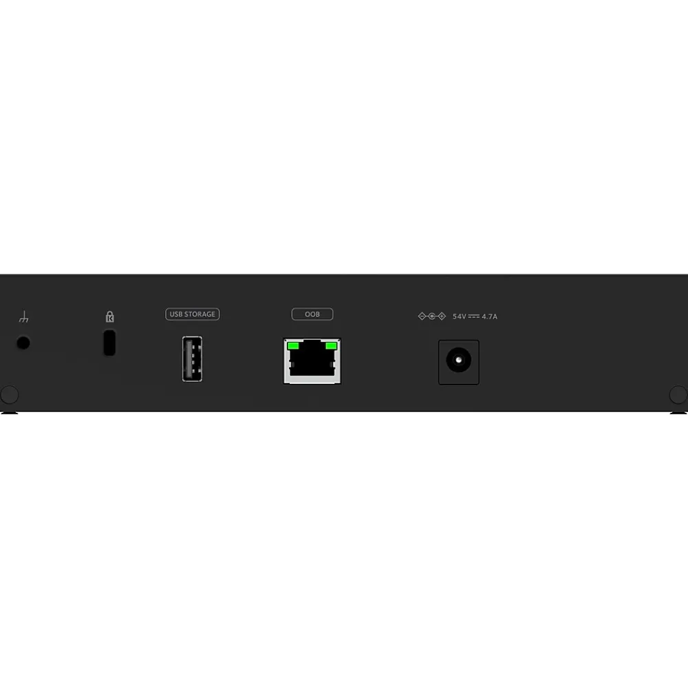 New Netgear AV Line 8-Port Gigabit Ethernet Managed Switch, Black (GSM4210PX-100NAS)