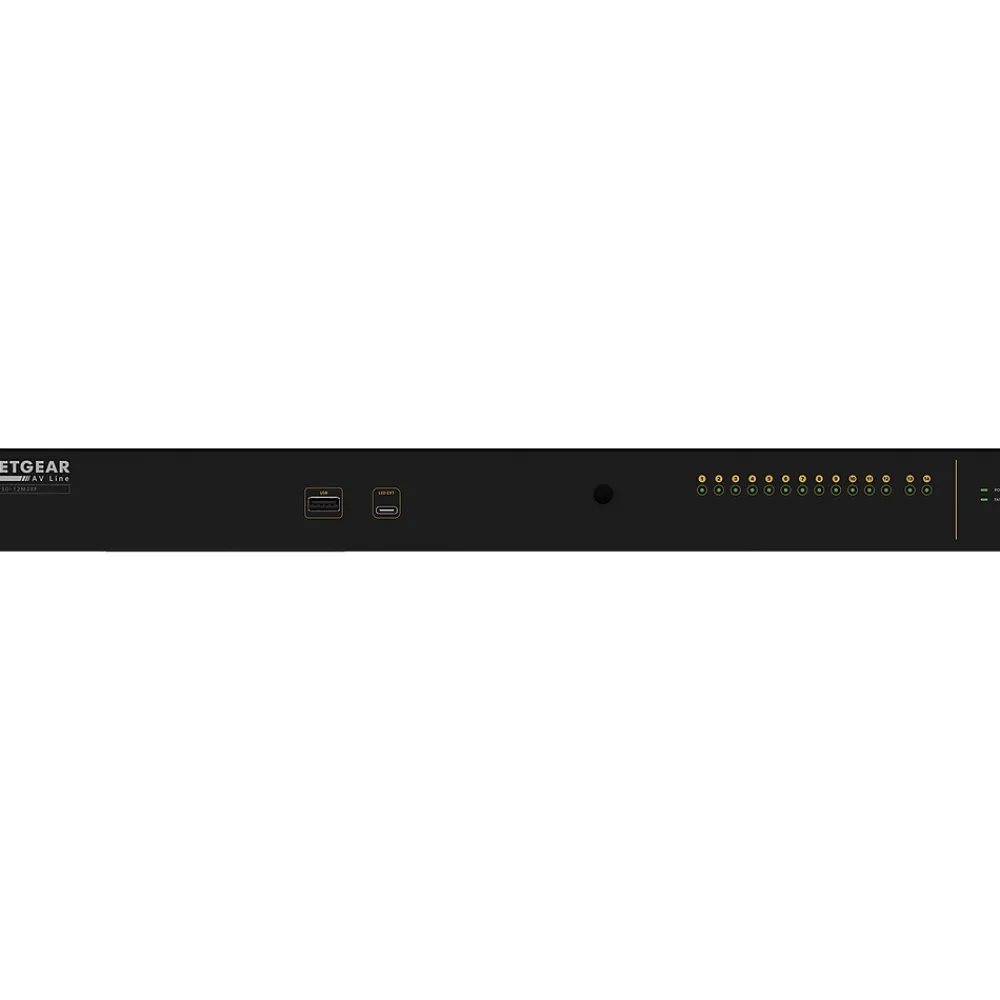 Online Netgear AV Line 12-Port Managed Switch, Black (MSM4214X-100NAS)