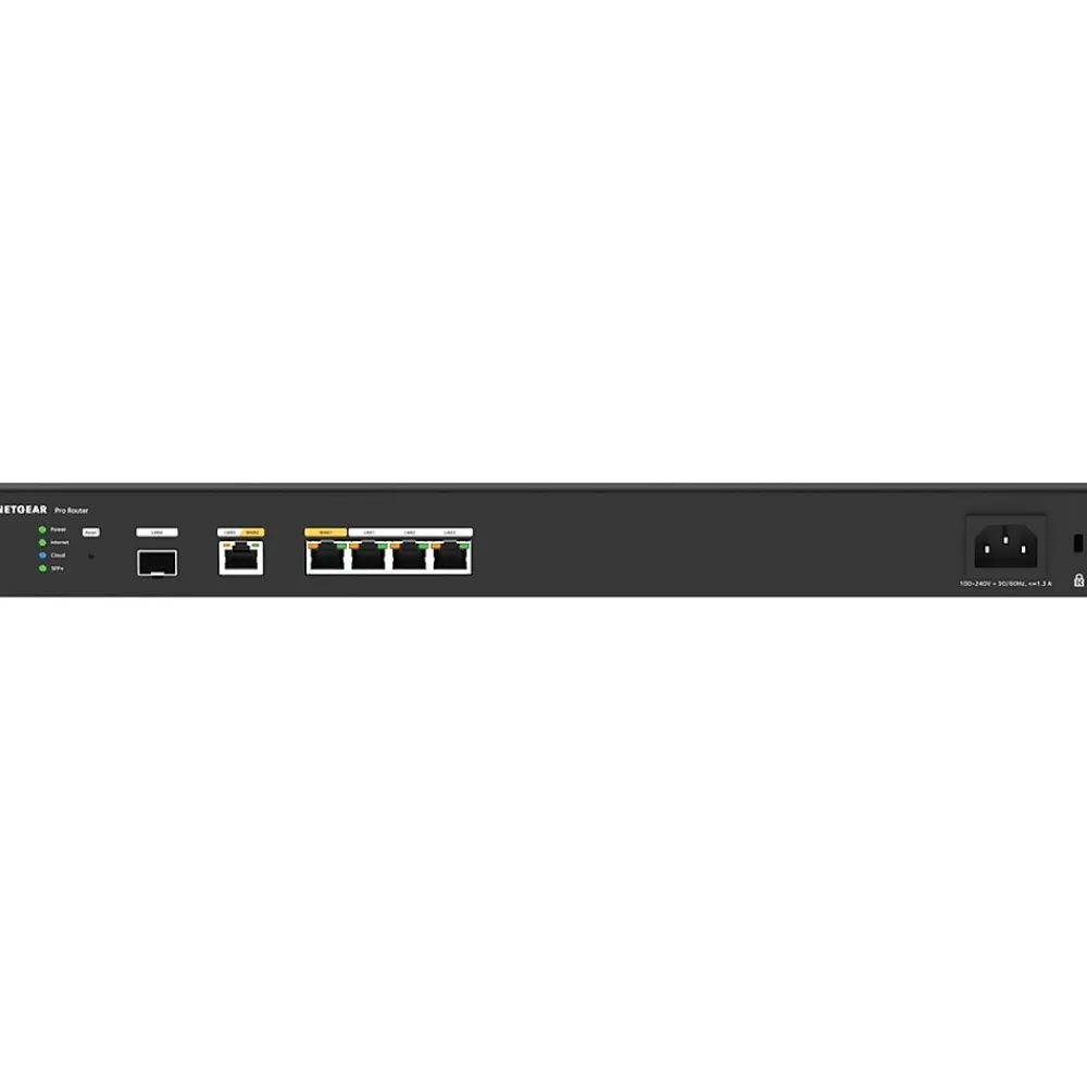 Outlet Netgear Dual-WAN Pro 11800Mbps Router, Black (PR60X-100NAS)