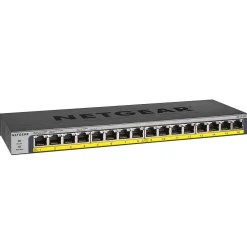 Netgear 16-Port PoE/PoE+ Gigabit Ethernet Unmanaged Switch (GS116PP)