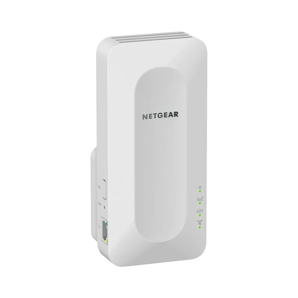Hot Netgear Range Extender AX Dual Band WiFi 6 Extenders, Wall-plug, White (EAX15-100NAS)