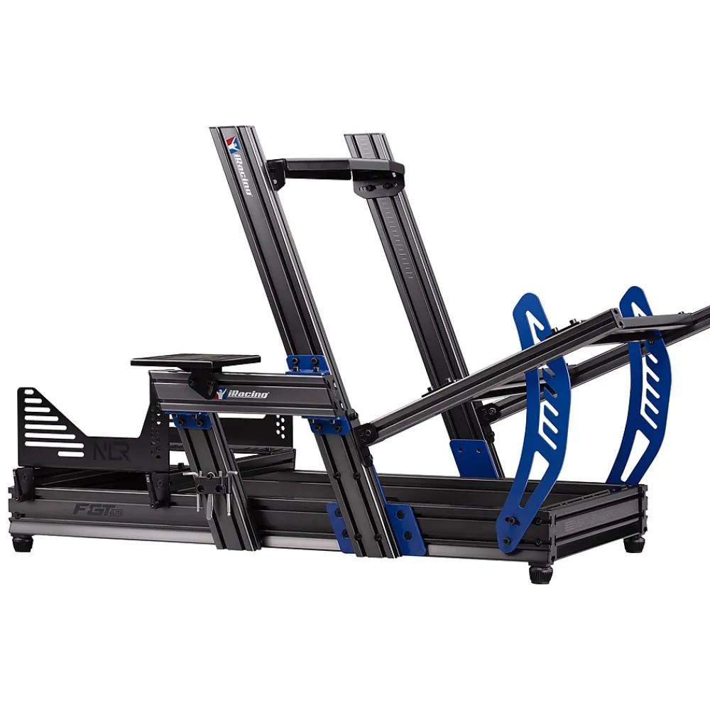 Discount Next Level Racing F-GT Elite iRacing Edition NLR-E012 Racing Cockpit for PC, Black