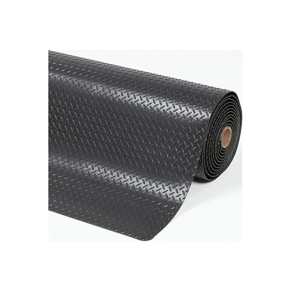NoTrax Cushion Trax Anti-Fatigue Mat, 36" x 24", Black (479S0023BL)