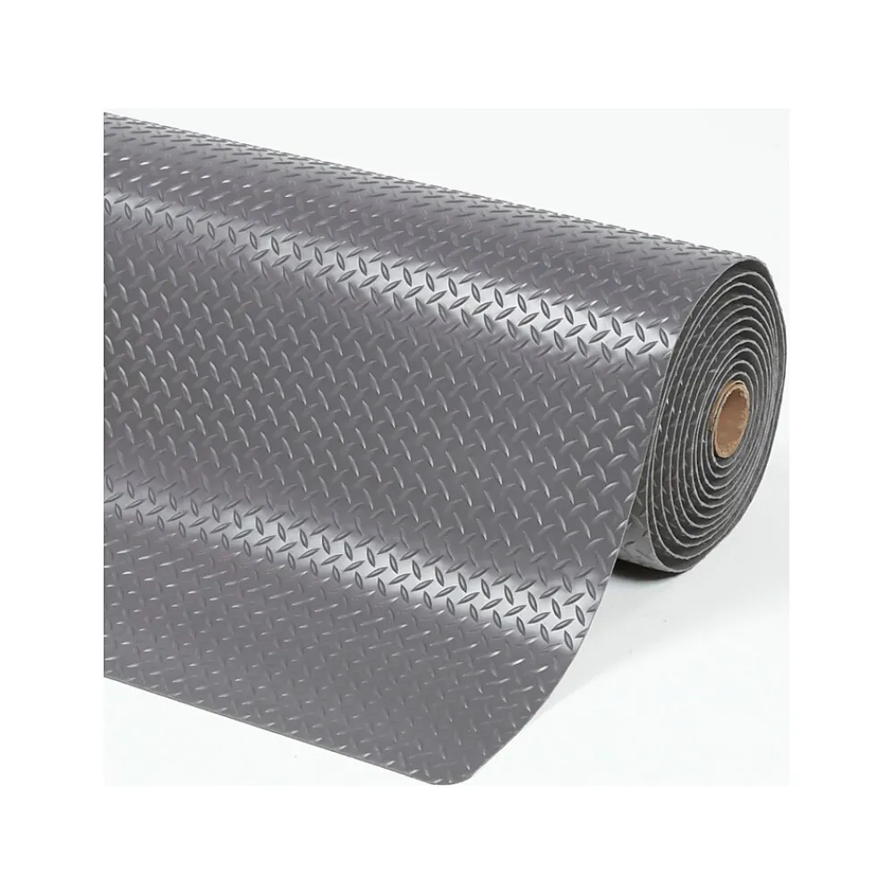 NoTrax Cushion Trax Anti-Fatigue Mat, 36" x 24", Gray (479S0023GY)