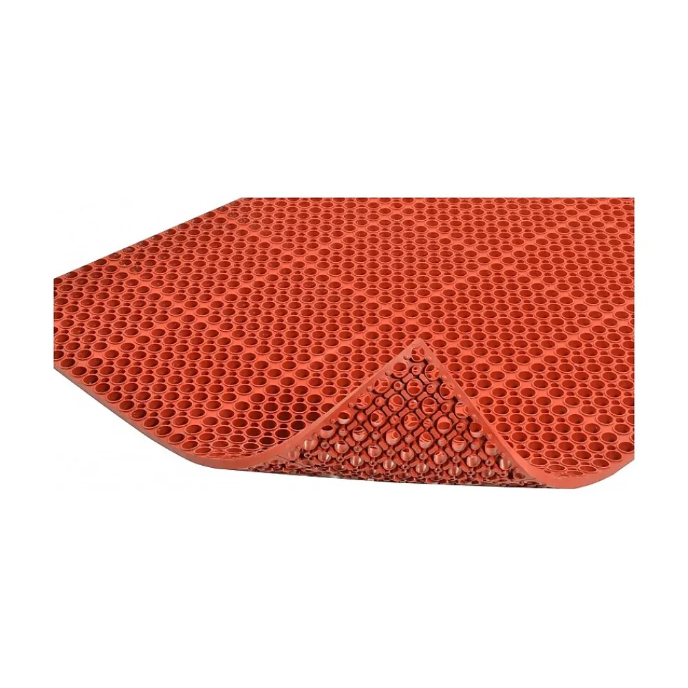 NoTrax San-Eze II Anti-Fatigue Mat, 39" x 29.25", Red (T11S3929RD)