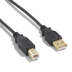 NXT Technologies ™ 7' USB A Male/B Male, Black (NX29929)