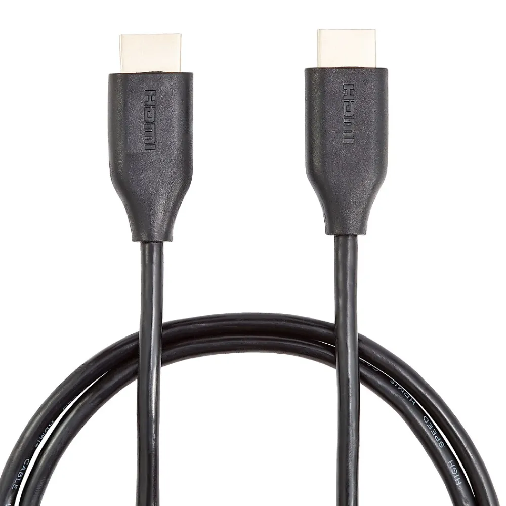 NXT Technologies ™ NX29738 4' HDMI 4K Audio/Video Cable, Male to Male, Black