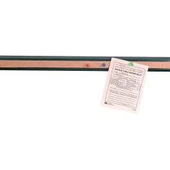 Bulletin*Officemate Panel Verticalmate Plastic Cork Bar, Gray (29212)