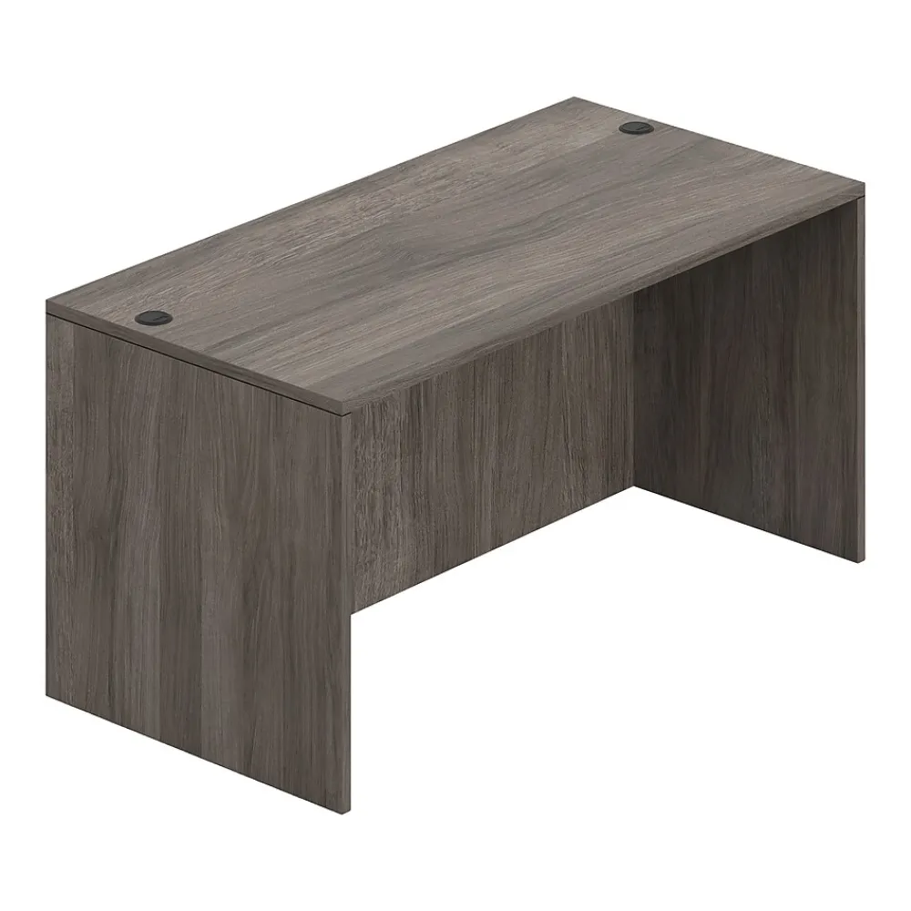 Office Desks*Offices to go Superior 60" Desk Shell, (TDSL6030DSAGL) Artisan Gray