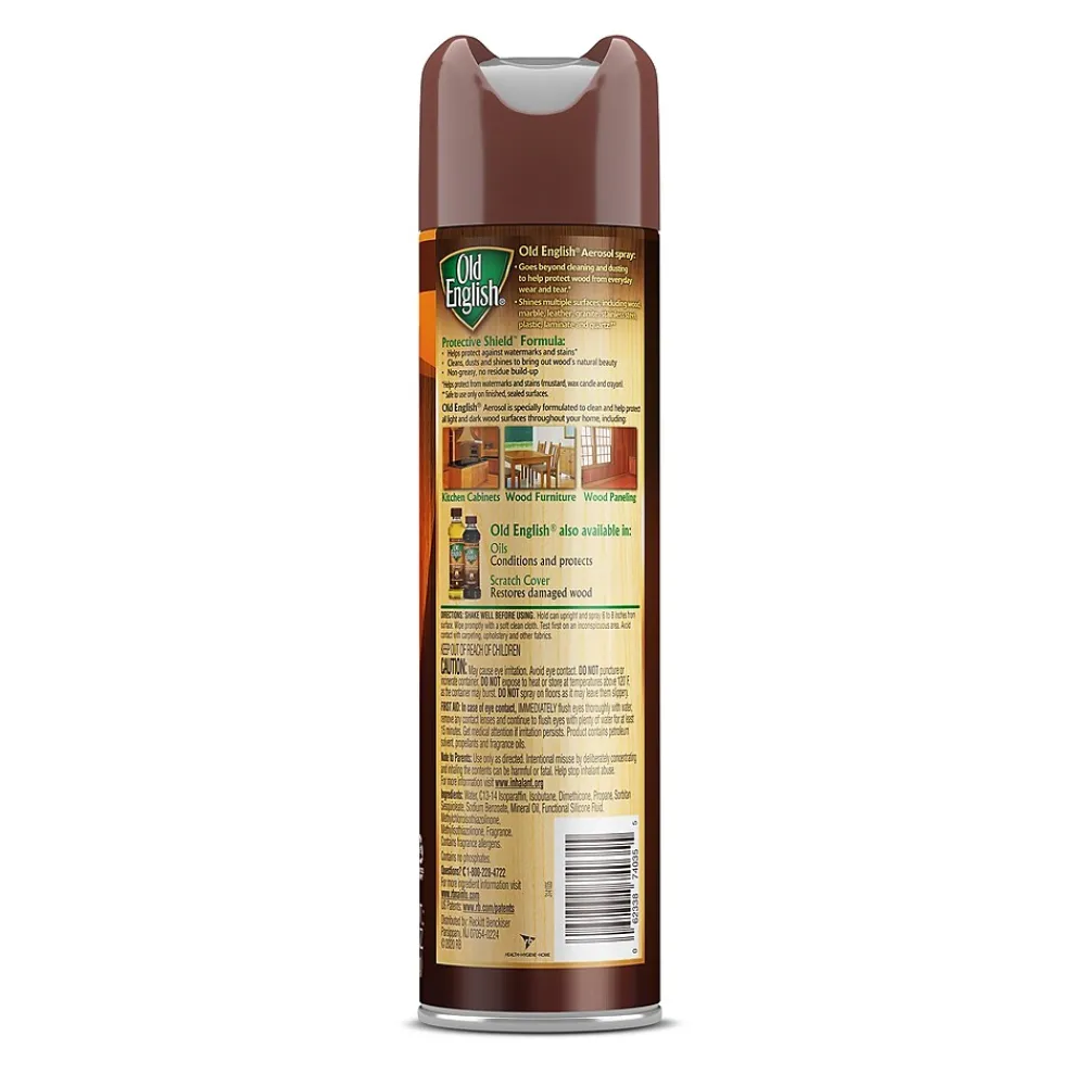 Furniture Polish, Fresh Lemon, 12.5 Oz. (62338-74035)<Old English Outlet