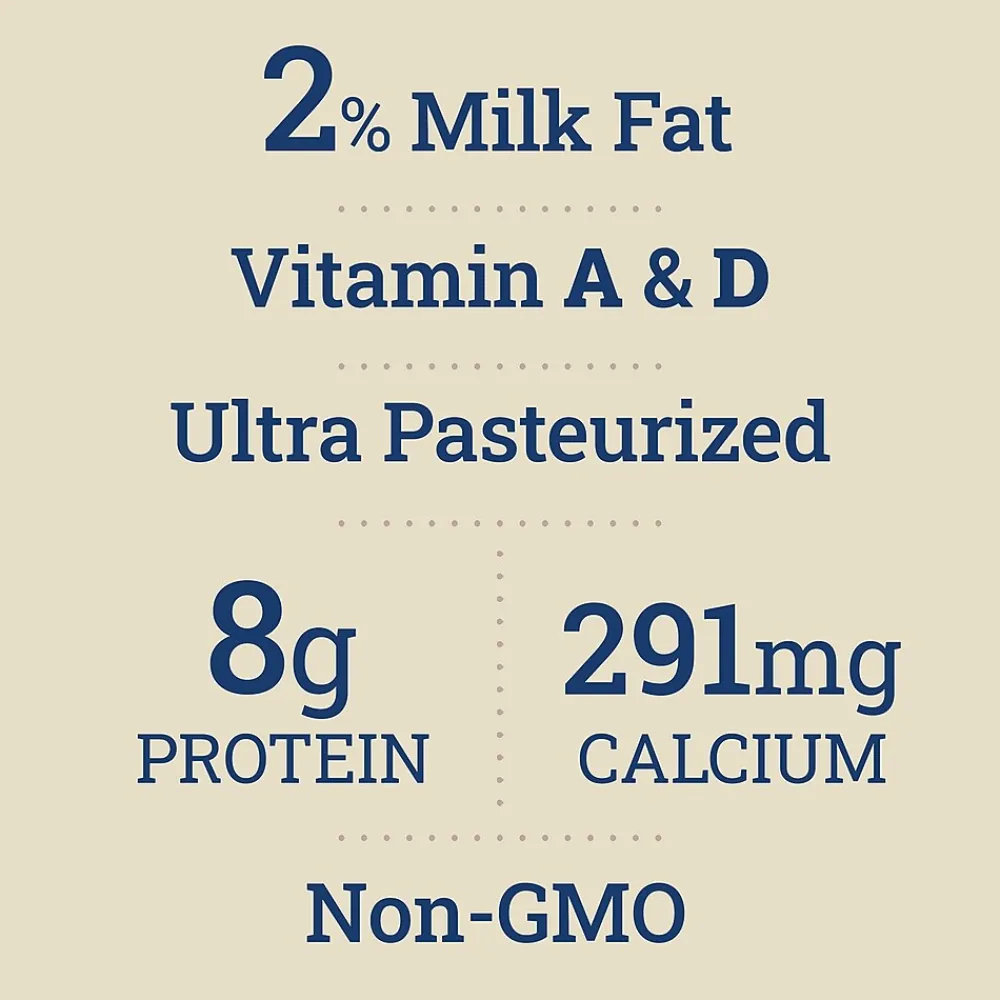 Organic Valley 2% Milk, 64 oz., 3/Pack (307-00347)