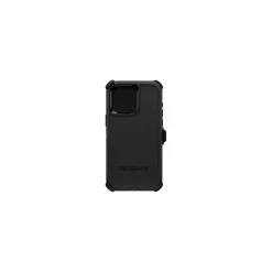 OtterBox Defender Case for iPhone 15 Pro Max, Shock Absorbing, Black (77-92550)
