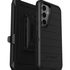 OtterBox Defender Pro Holster Case for Galaxy S24, Shock Absorbing, Black (77-94620)