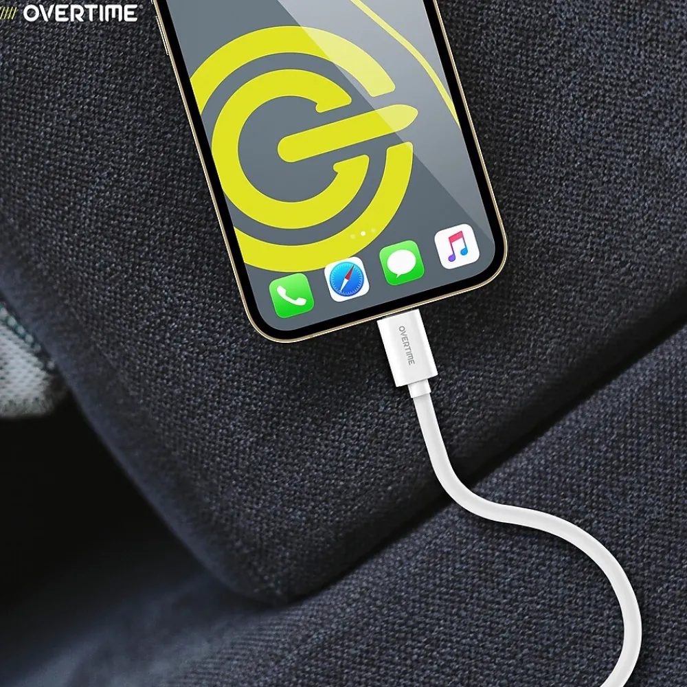 USBC Certified Charging Cables USB-C to USB-C Charging Cable, 10 ft., White, 3/Pack (MFIWHITE10FTX2)<Overtime Discount