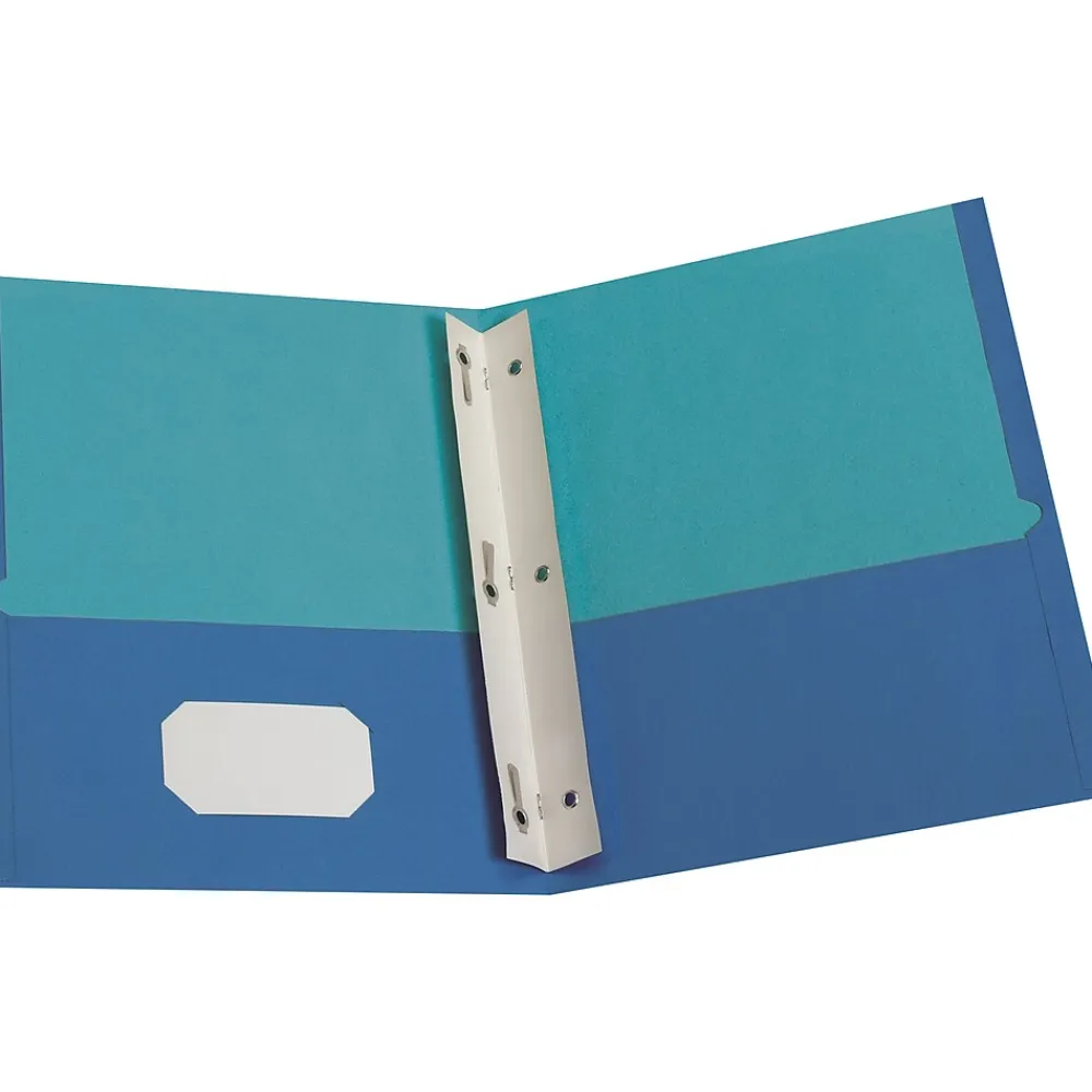 Pocket Folders|Oxford 2-Pocket Fastener Folder, Assorted Colors (55776)