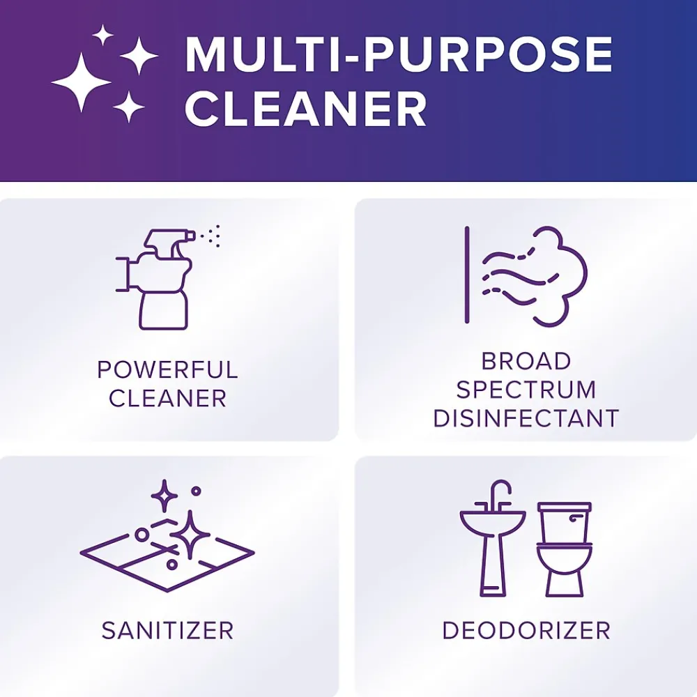 Five 16 Cleaner Disinfectant, 128 Oz., 4/Carton (4963314)<Oxivir Clearance
