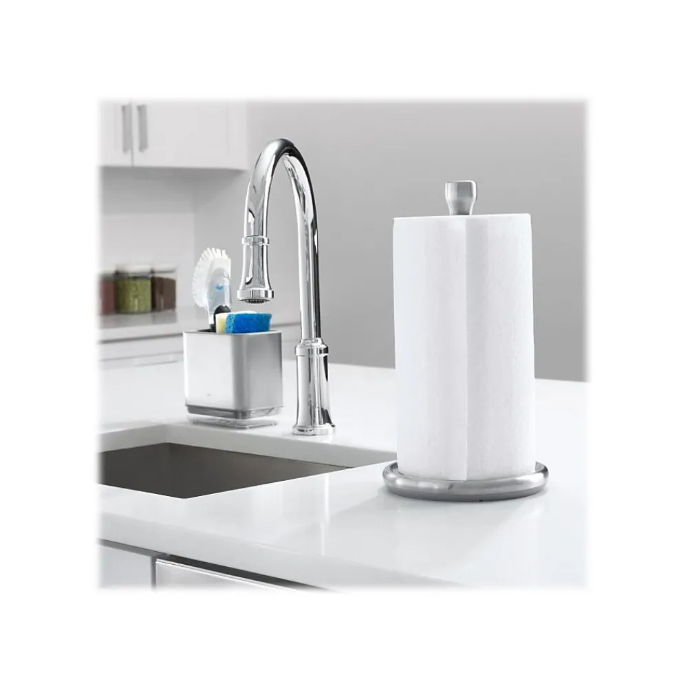 Good Grips Kitchen Paper Towel Holder, Gray/Silver (13245000)<OXO