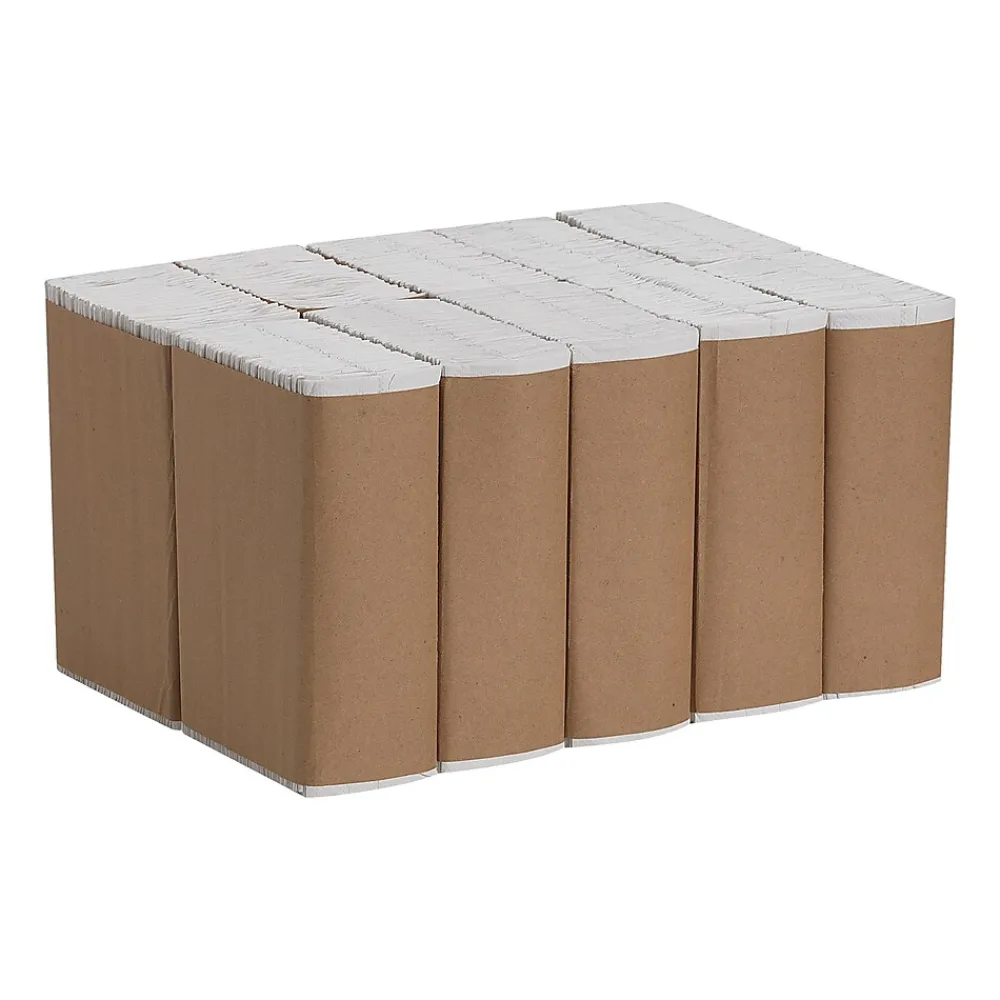 Pacific Blue Basic C-Fold Paper Towels, 1-ply, 240 Sheets/Pack, 10 Packs/Carton (20603)