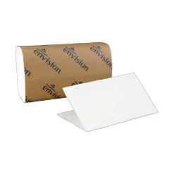 Pacific Blue Basic Recycled Single Fold Paper Towels, 1-ply, 250 Sheets/Pack, 16 Packs/Carton (20904)